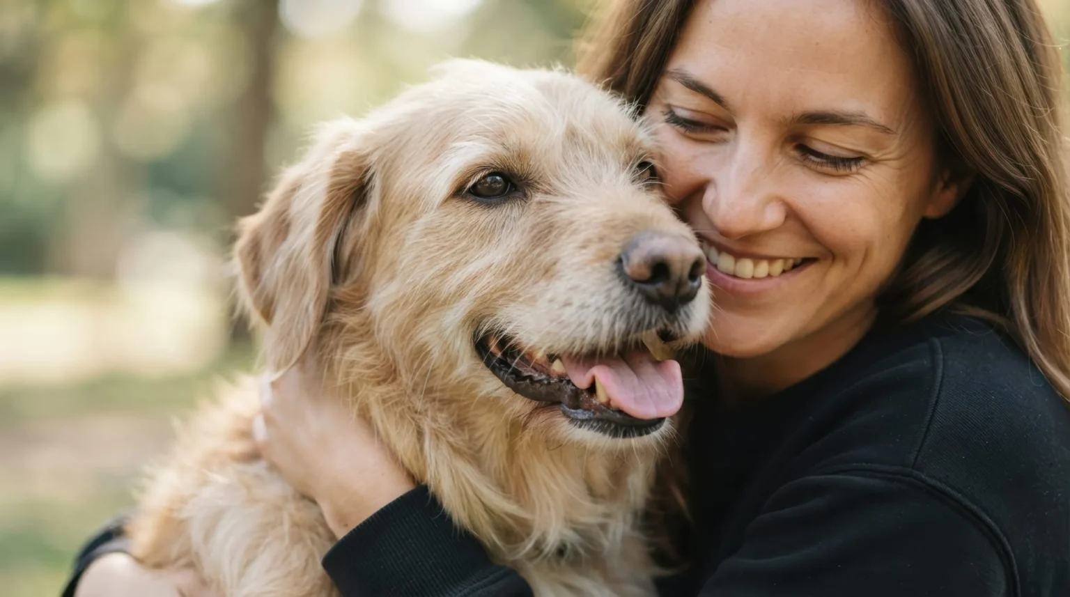 ¿Tu perro te necesita más cuando envejece?