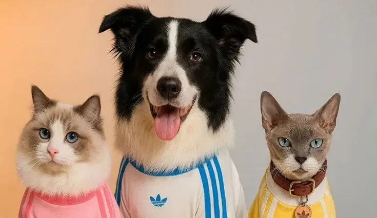 Adidas lanza su primera colección para mascotas en China