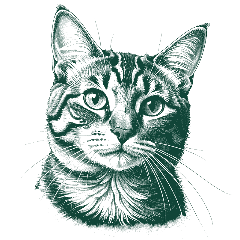 Ilustración Gatos Urinary